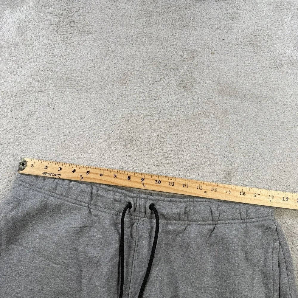 Nike Air Jordan Shorts Men XL Grey Fleece Jumpman Drawstring Sweat Gym Essential